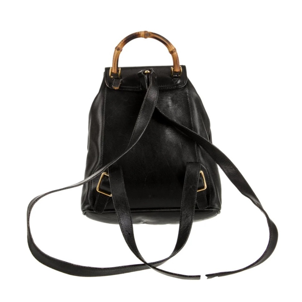Vintage Gucci Bamboo mini backpack - Picture 2 of 9